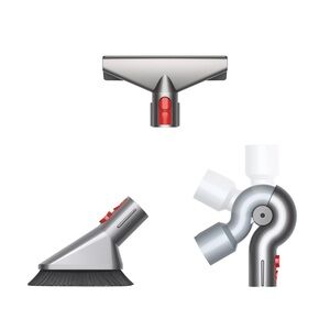 Dyson Silver and Red Furniture Cleaning Kit Attachments